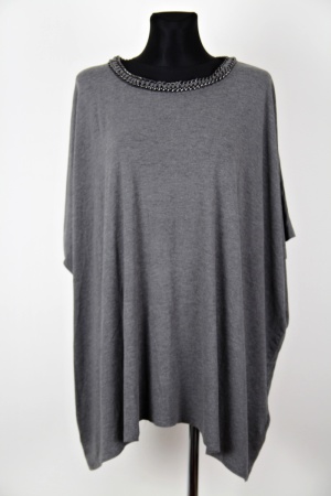 Šedé tričko Allsaints Vel.: 48 - Trička