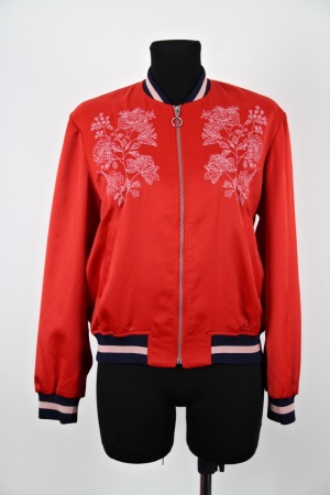 Červená bunda H&M Vel.: 34 - Bundy a kabáty