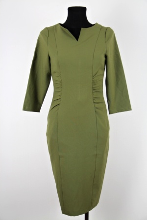 Zelené šaty Dorothy Perkins Vel.: 36 - Zimní šaty