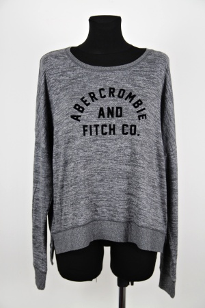 Šedý svetřík Abercrombie a Fitch Vel.: 44 - Svetry