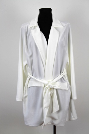 Bílý kardigan Boohoo Vel.: 50 - Saka