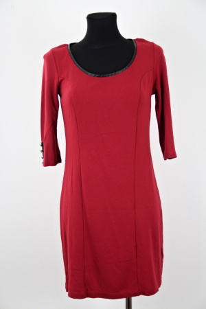 Červené šaty Body Flirt Vel.: 38 - Zimní šaty