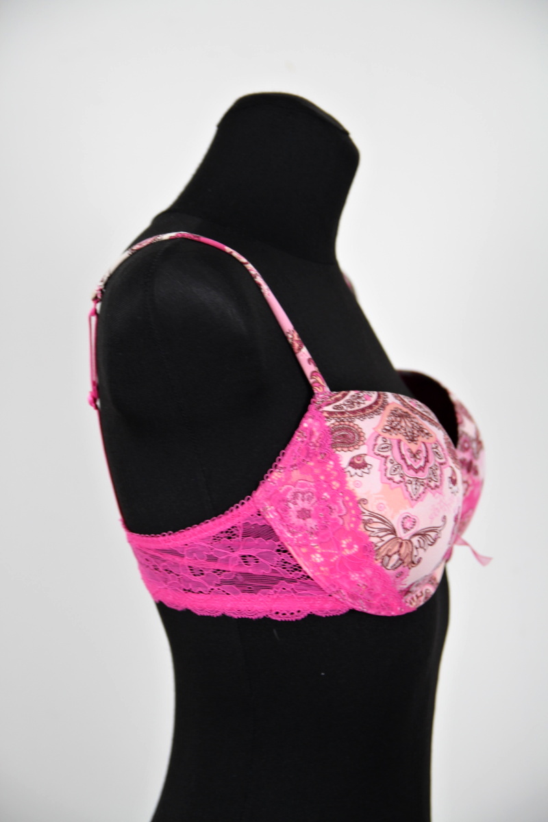 Růžová podprsenka Hunkemoller