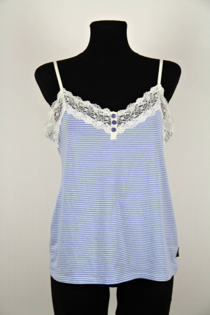 Modré tílko Marks & Spencer Vel.: 46 - Trička