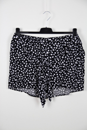 Černobílé šortky Primark Vel.: 48 - Šortky