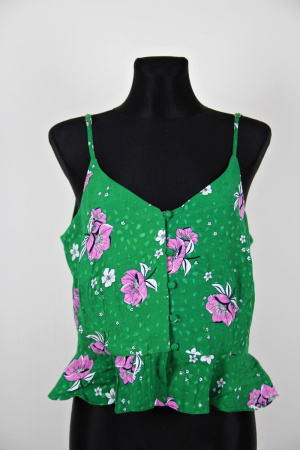 Zelené tílko River Island Vel.: 42 - Halenky