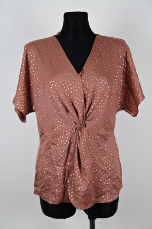 Hnědá halenka River Island Vel.: 38 - Halenky