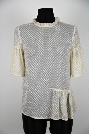 Béžová halenka H&M Vel.: 34 - Halenky