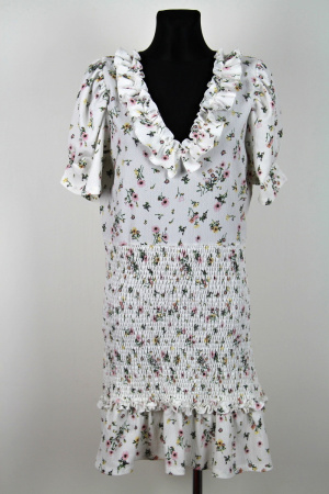 Bílé šaty River Island Vel.: 44 - Šaty