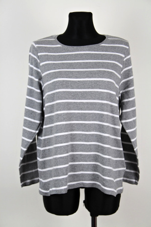 Šedobílé tričko M&S collection Vel.: 50 - Trička