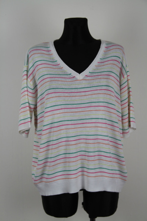 Pruhovaný svetřík M&S collection Vel.: 46 - Svetry