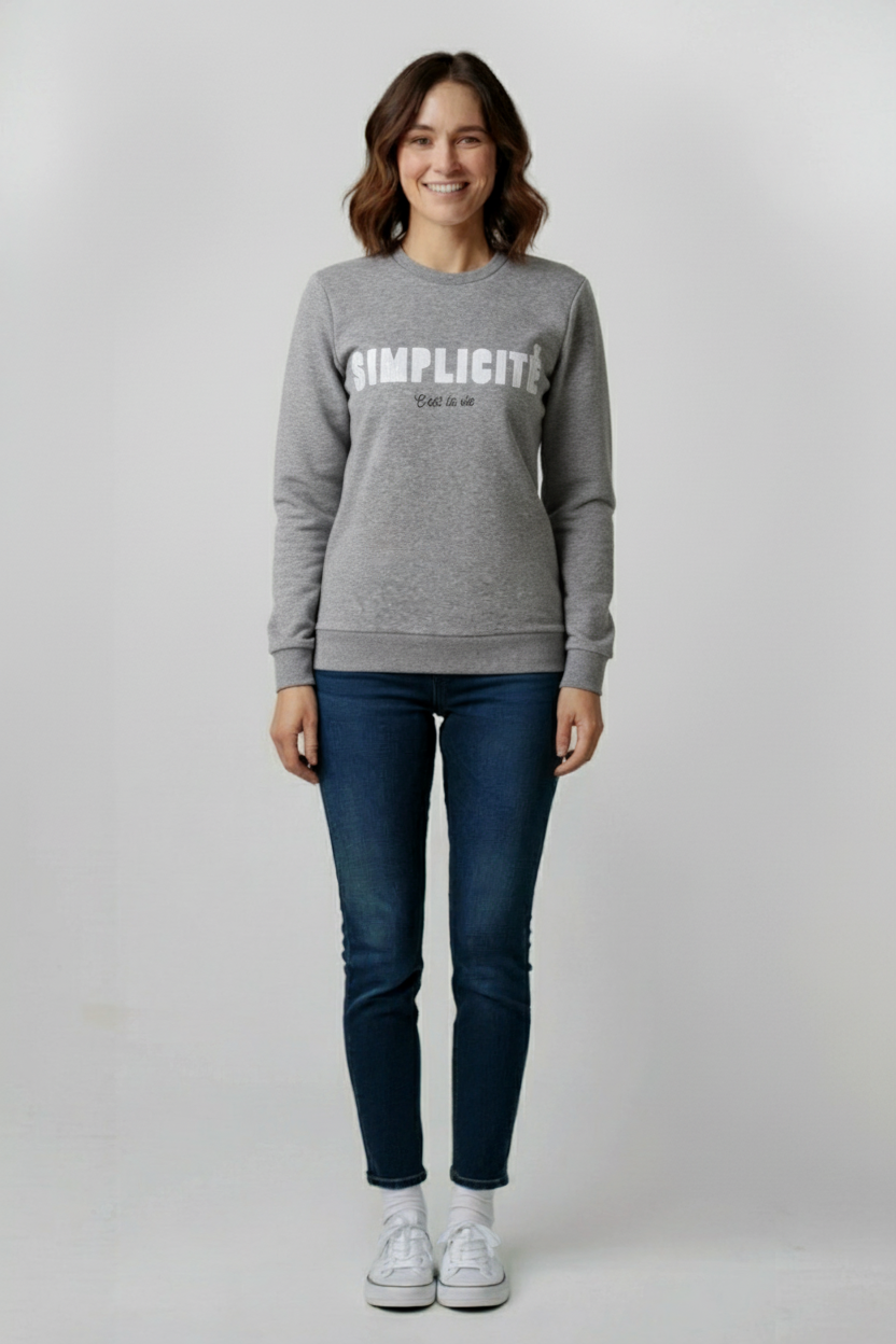 Šedá mikina Jack & Jones Vel.: 38 - Mikiny
