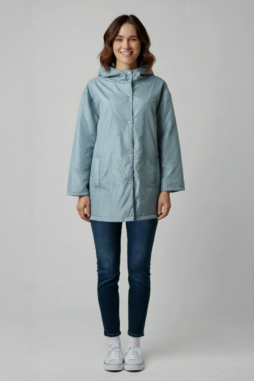 Modrá bunda ASOS Vel.: 40 - Zimní bundy
