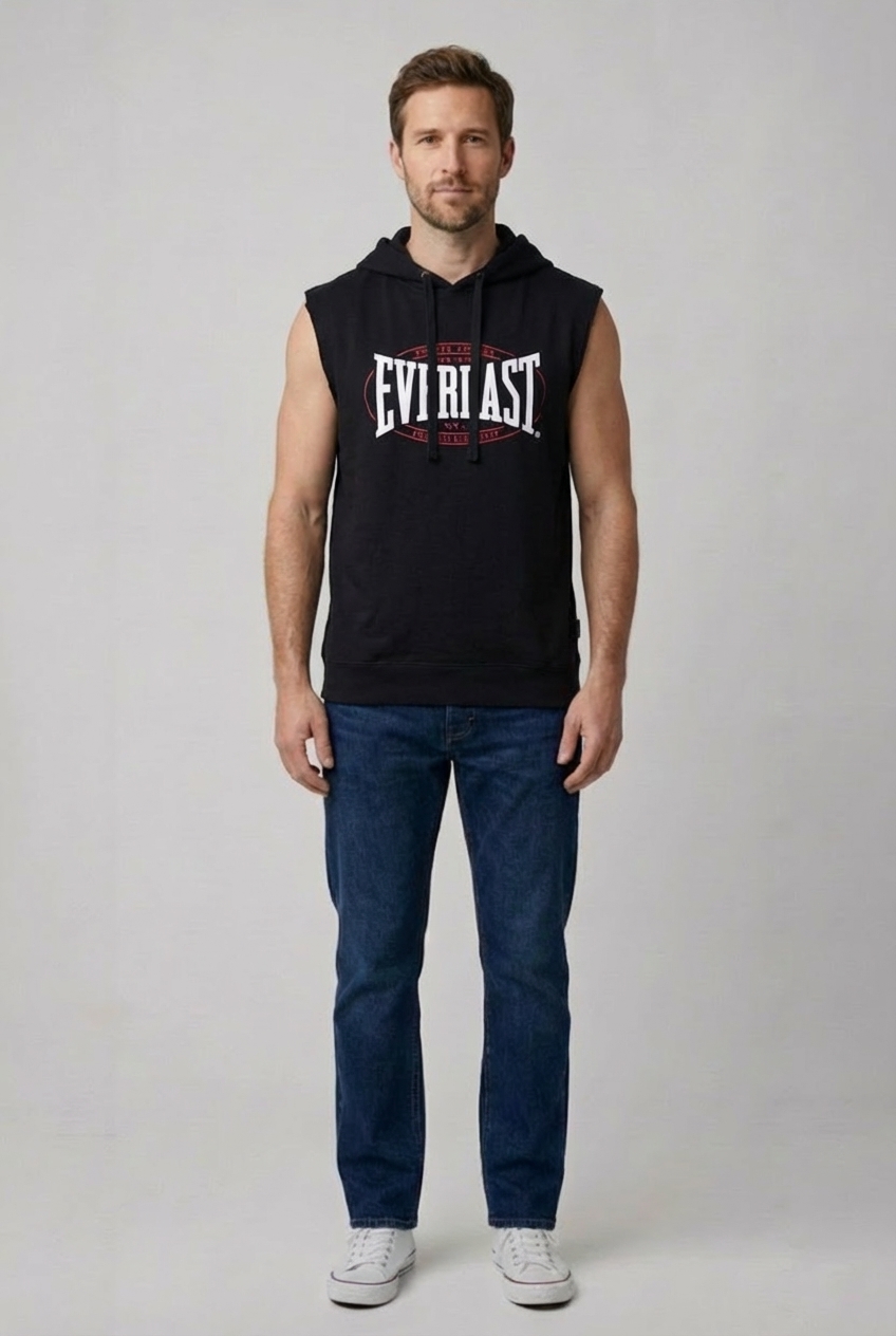 Černá vesta Everlast Vel.: 48 - Mikiny