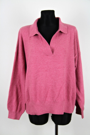 Růžový svetřík M&S collection Vel.: 46 - Svetry
