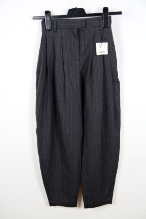 Černé kalhoty Bershka Vel.: 34 - Kalhoty