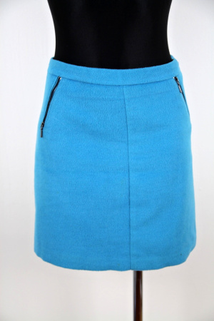 Modrá sukně M&S collection Vel.: 42 - Zimní sukně