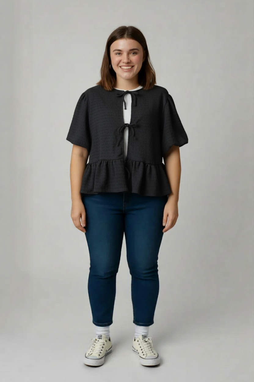 Černé bolerka ASOS Vel.: 50 - Trička