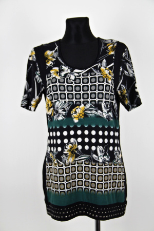 Černé tričko Gerry Weber Vel.: 38 - Trička