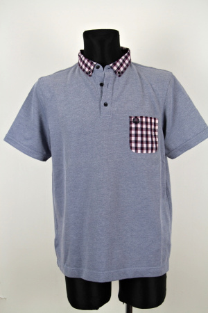 Modré tričko FredPerry Vel.: 54 - Trička