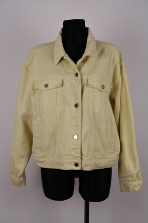 Žlutá bunda Denim Co. Vel.: 44 - Bundy a kabáty