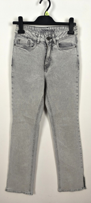 Šedé džíny Denim 1982 Vel.: 34 - Kalhoty