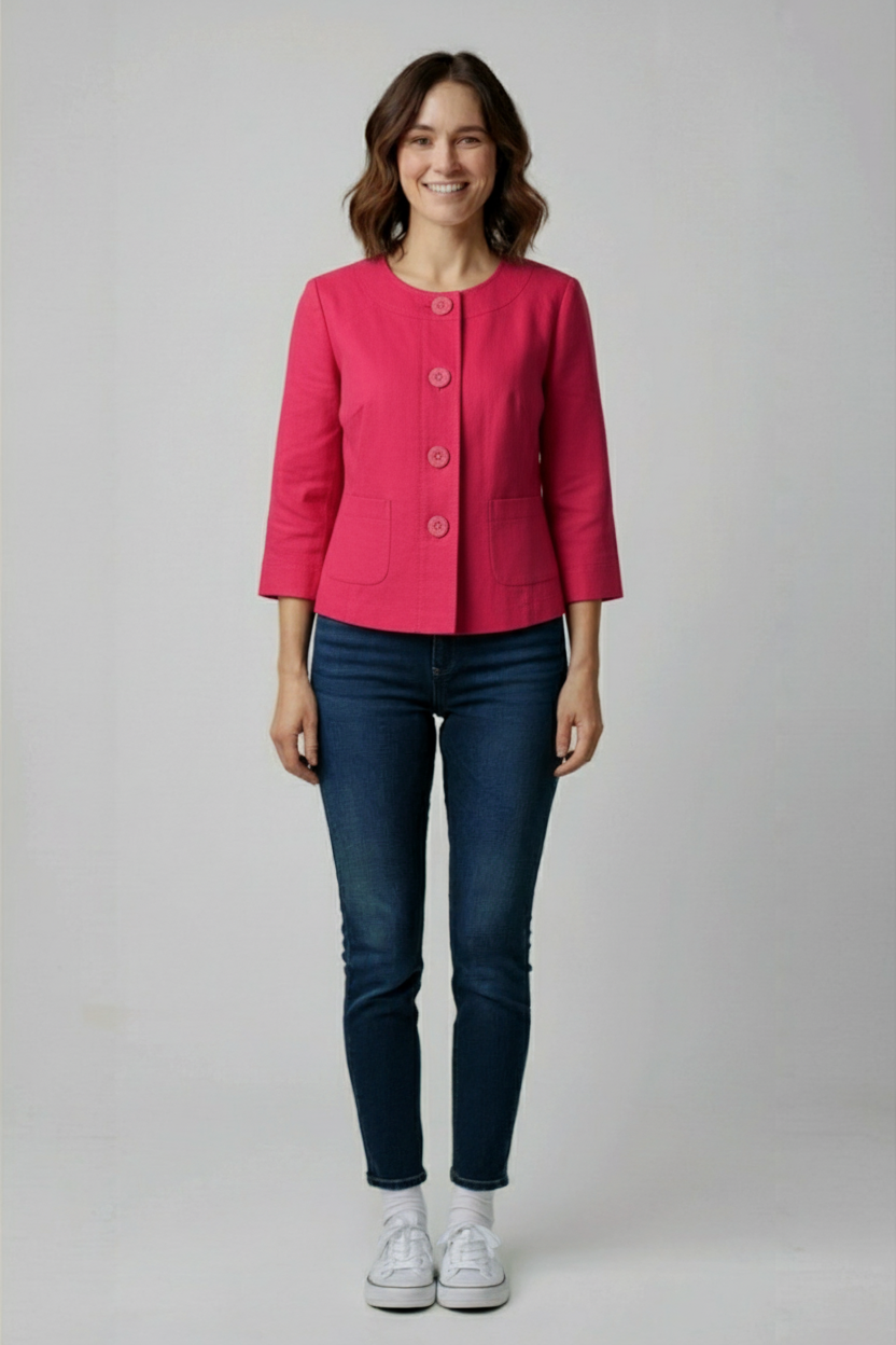 Růžové sako Marks & Spencer Vel.: 38 - Saka