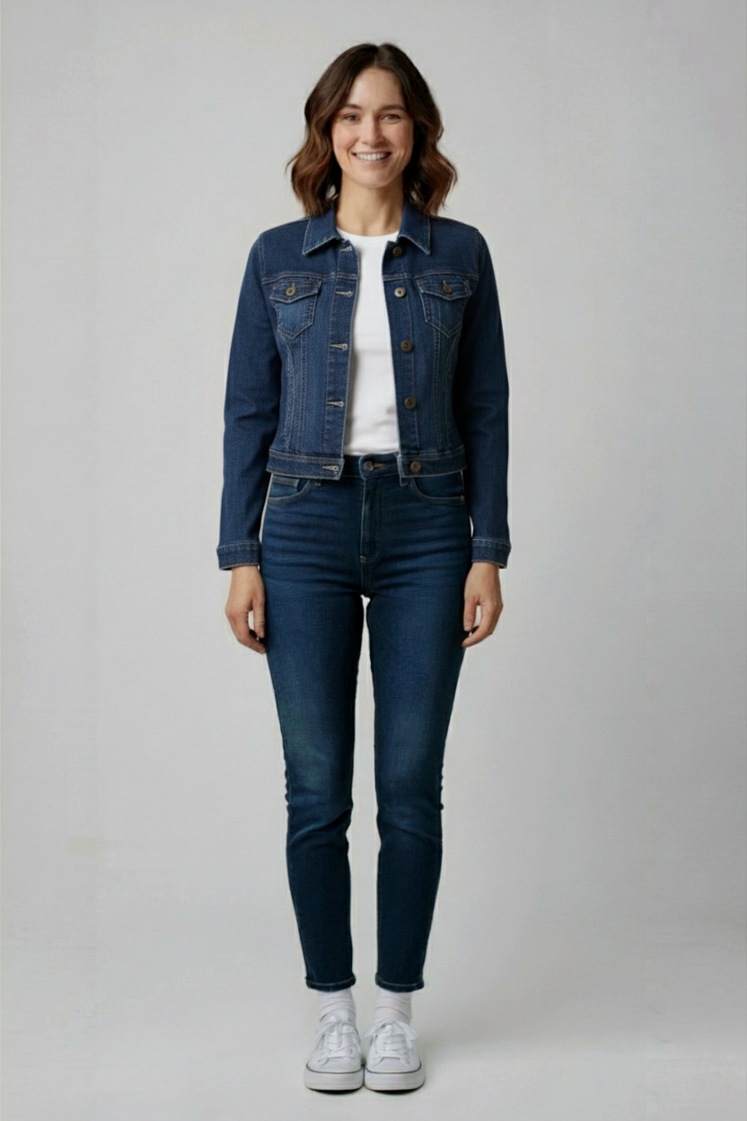Riflová bunda Vero Moda Vel.: 36 - Bundy a kabáty