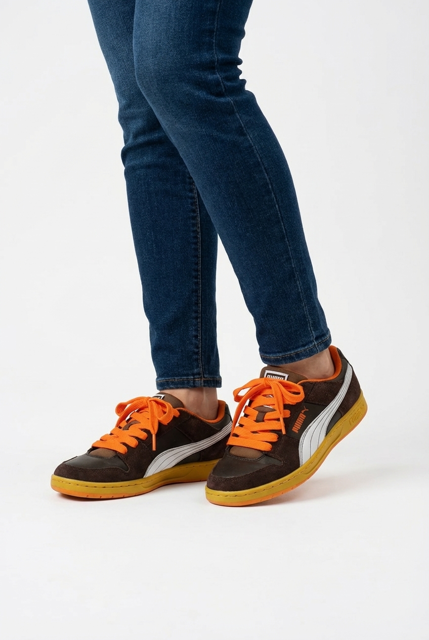 Hnědé tenisky Puma Vel.: 38 - Obuv