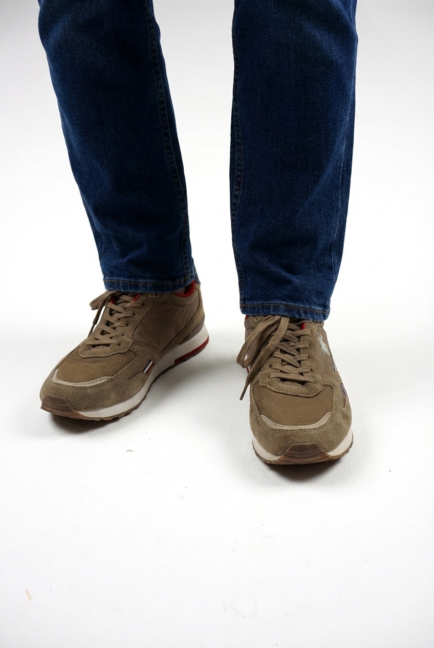 Hnědé tenisky U.S. Polo Assn Vel.: 45 - Obuv