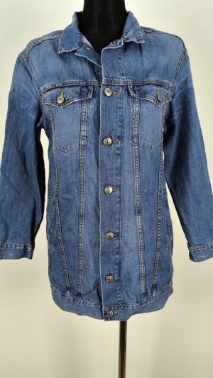 Riflová bunda Denim Vel.: 36 - Bundy a kabáty