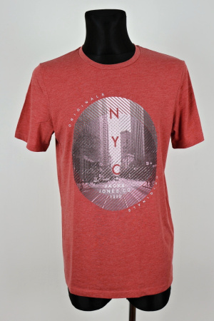 Cihlové tričko Jack & Jones Vel.: 50 - Trička
