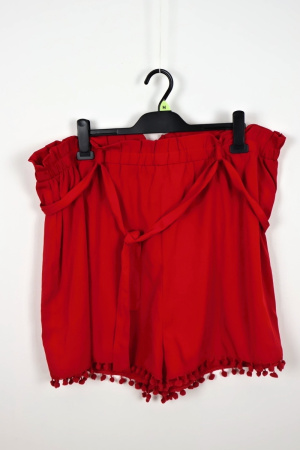Červené šortky Boohoo Vel.: 50 - Šortky