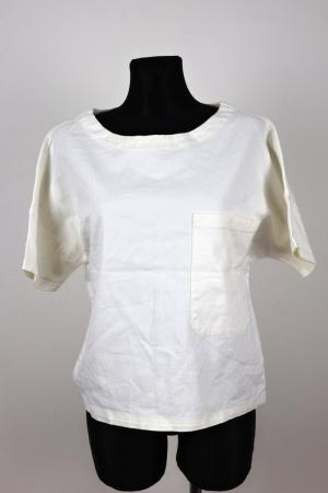 Bílá halenka Zara Basic Vel.: 36 - Halenky