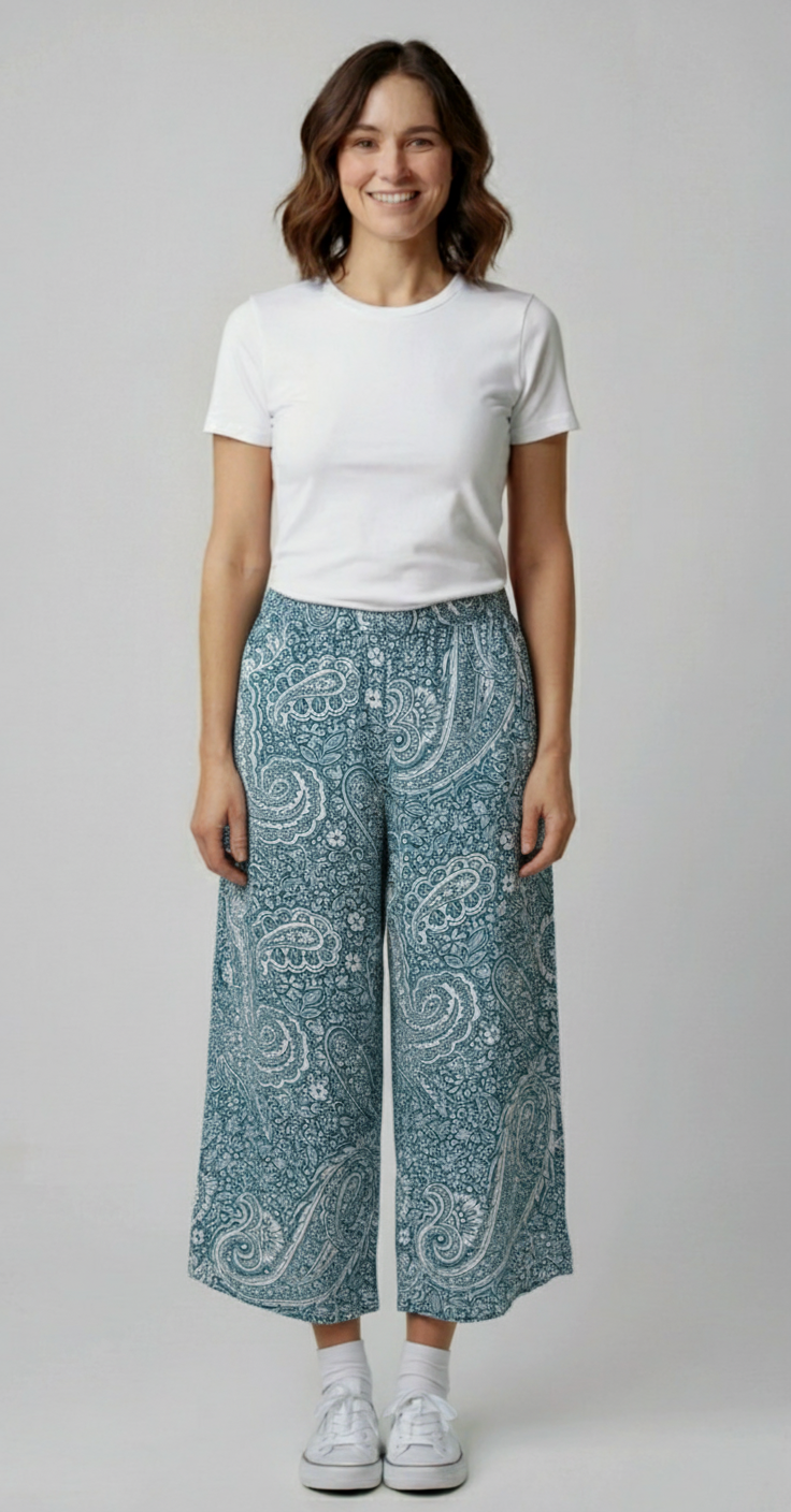 Modré 3/4 Primark Vel.: 40 - Šortky