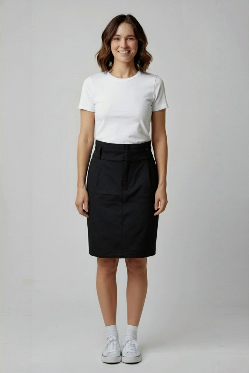 Černá sukně Vero Moda Vel.: 44 - Zimní sukně