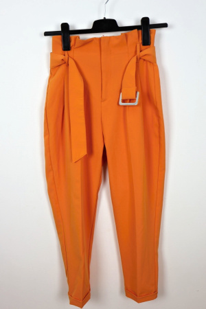 Oranžové kalhoty Bershka Vel.: 38 - Kalhoty