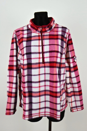 Červenobíllá mikina Collection Vel.: 50 - Mikiny