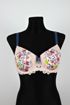 Květinová podprsenka Hunkemoller Vel.: 75 - Spodní prádlo