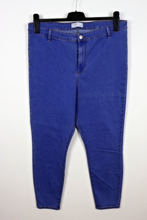 Modré rifle Primark Vel.: 48 - Kalhoty