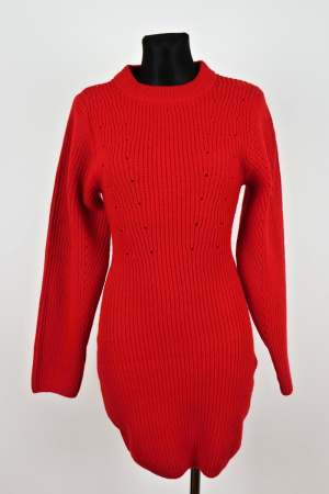 Červené šaty H&M Vel.: 34 - Zimní šaty