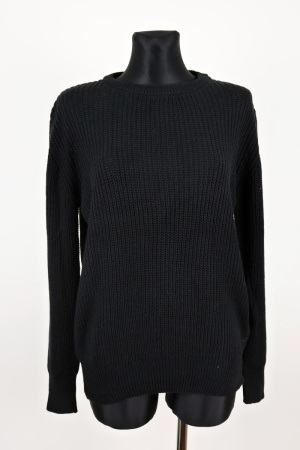 Černý svetr Black Vel.: 36 - Svetry