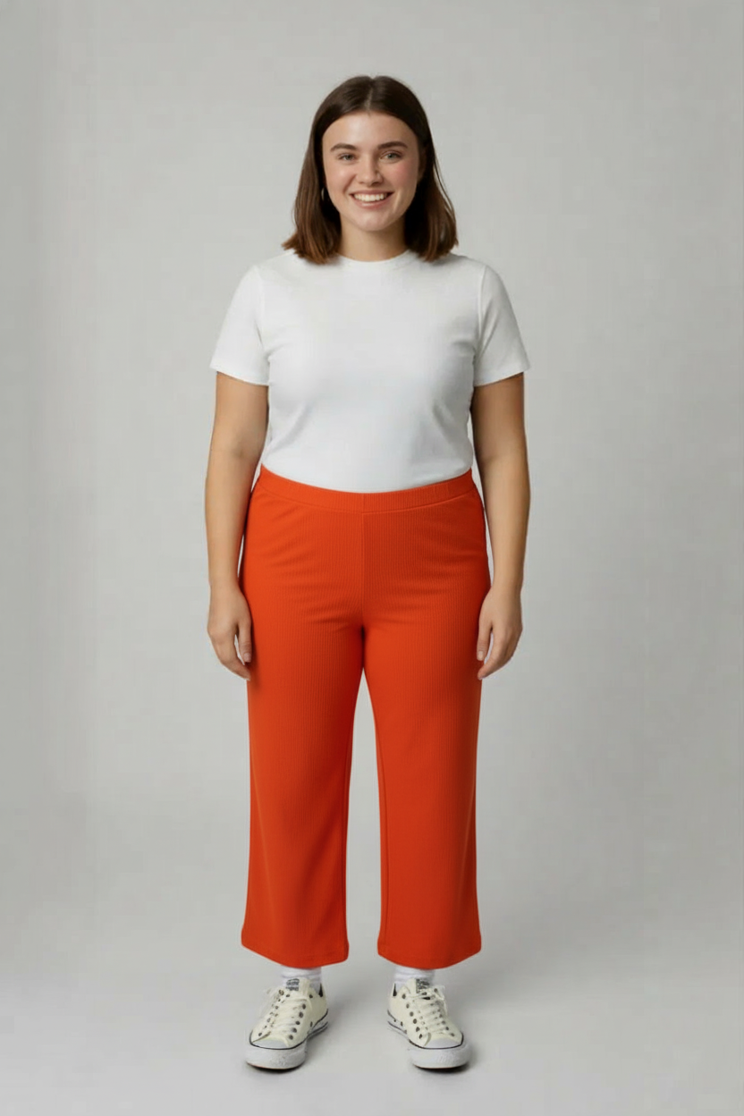 Oranžové kalhoty PrettyLittlething Vel.: 46 - Kalhoty