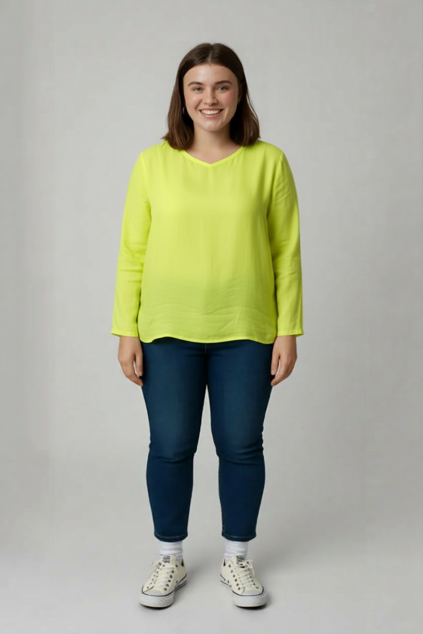 Žlutá halenka Gina Benotti Vel.: 46 - Halenky