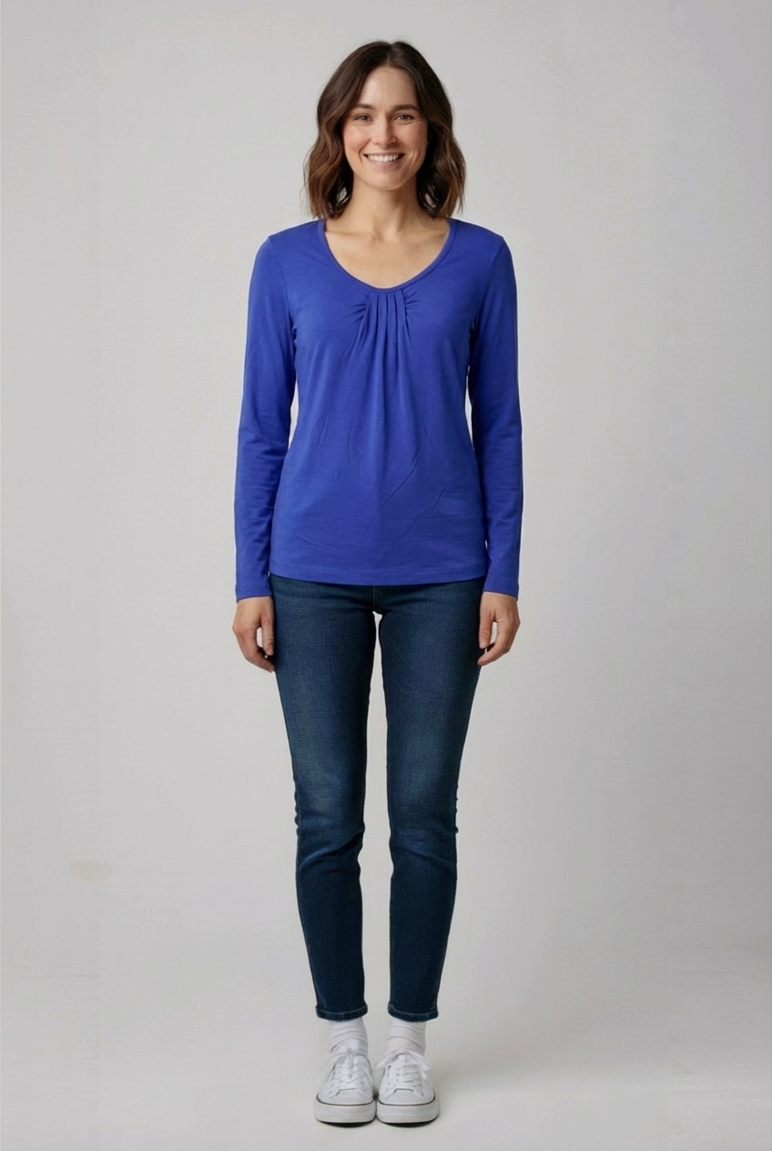Modré tričko Taifun Collection Vel.: 38 - Trička