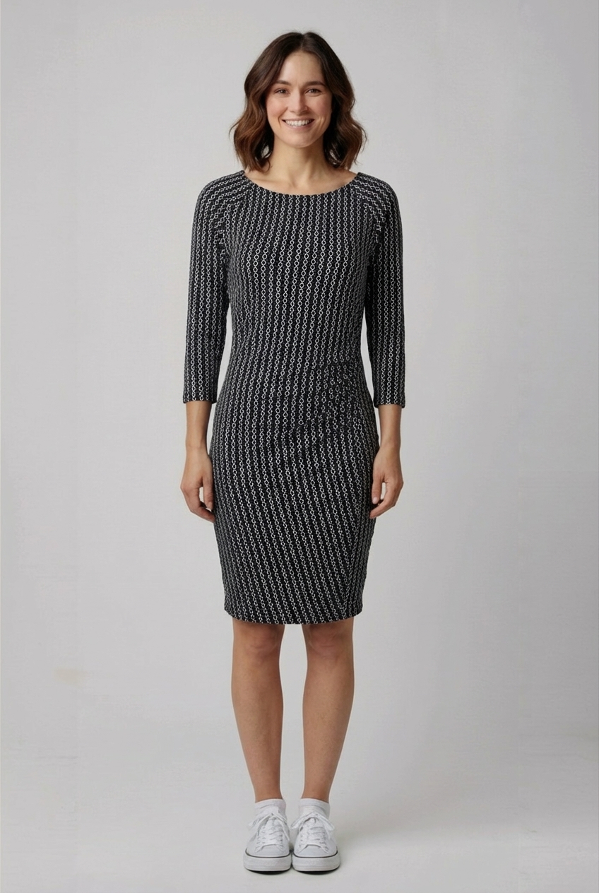 Černé šaty Alba Moda Vel.: 34 - Zimní šaty