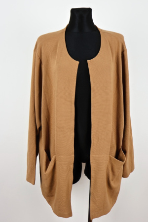 Hnědý cardigan Triangle Vel.: 54 - Saka
