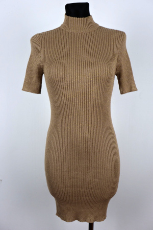 Béžové šaty Forever 21 Vel.: 38 - Zimní šaty