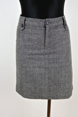 Šedá sukně Eddie Bauer Vel.: 38 - Zimní sukně