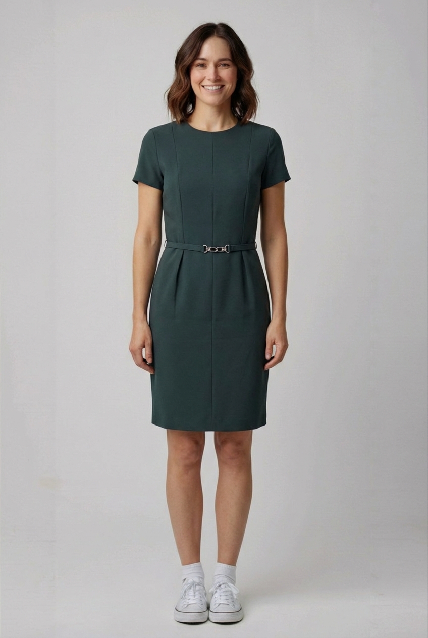 Zelené šaty H&M Vel.: 34 - Zimní šaty